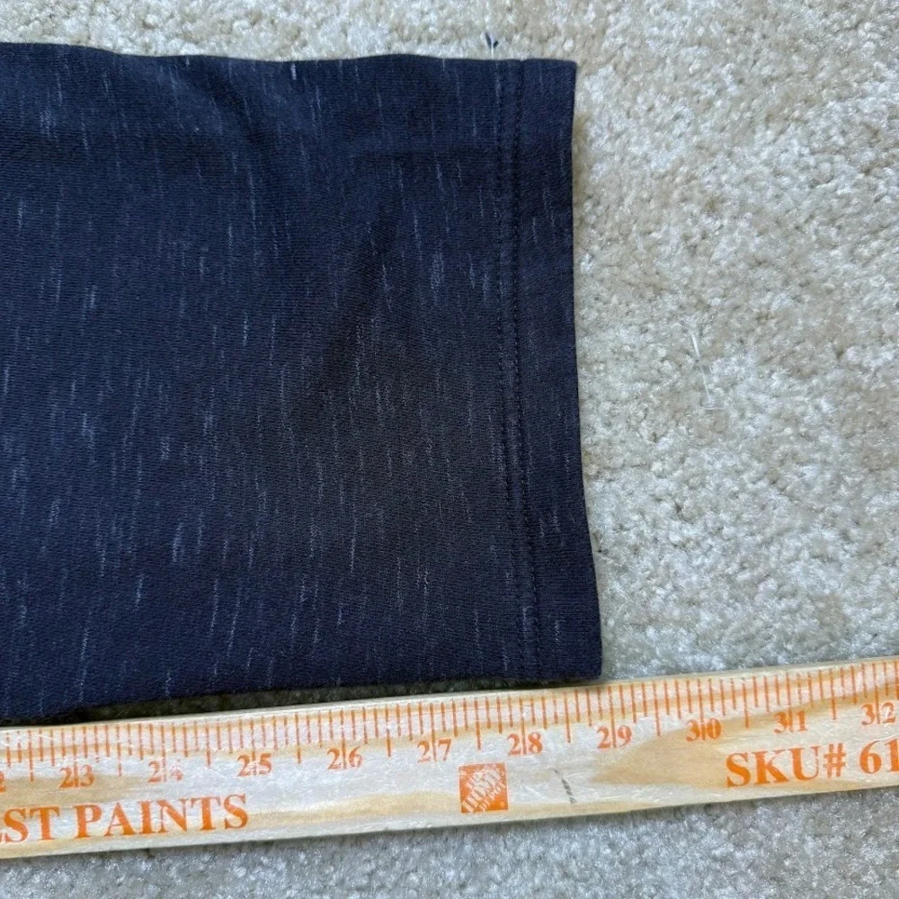 Adidas Sweatpants‎ Mens L Black Heather Tapered Jogger Athletic Zip Hem